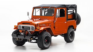 1972 Toyota Land Cruiser FJ40 3FE Hot Rod Restomod Build Project