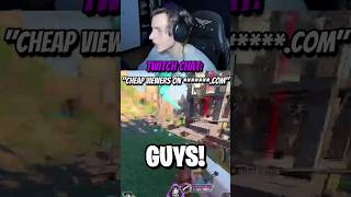 Streamer GETS viewbotter IN CHAT🤡