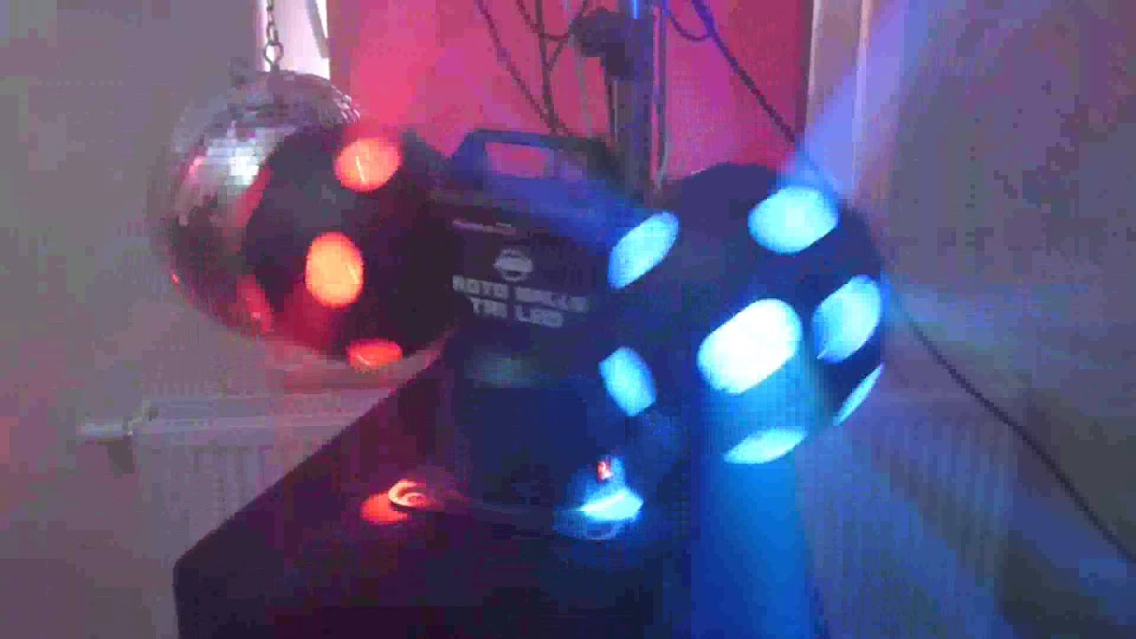 ADJ Roto Balls TRI LED - speed - YouTube