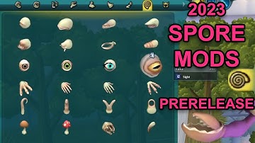 Spore Mods - Patreon Prerelease!  New parts and more