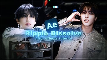BCC Ripple Dissolve After Efects tutorial