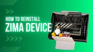 Easiest Zima Device Reinstall from CasaOS to Ubuntu - Full Noob-Friendly Tutorial