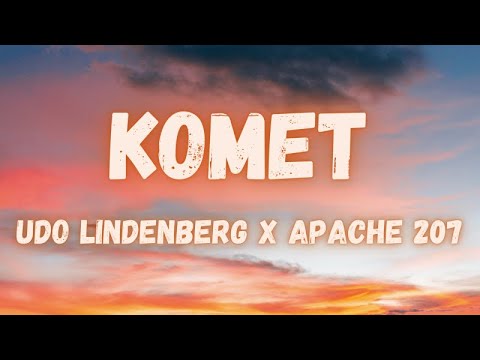 Komet  - Udo Lindenberg, Apache 207 ( EASY Piano Tutorial) (+ Noten)