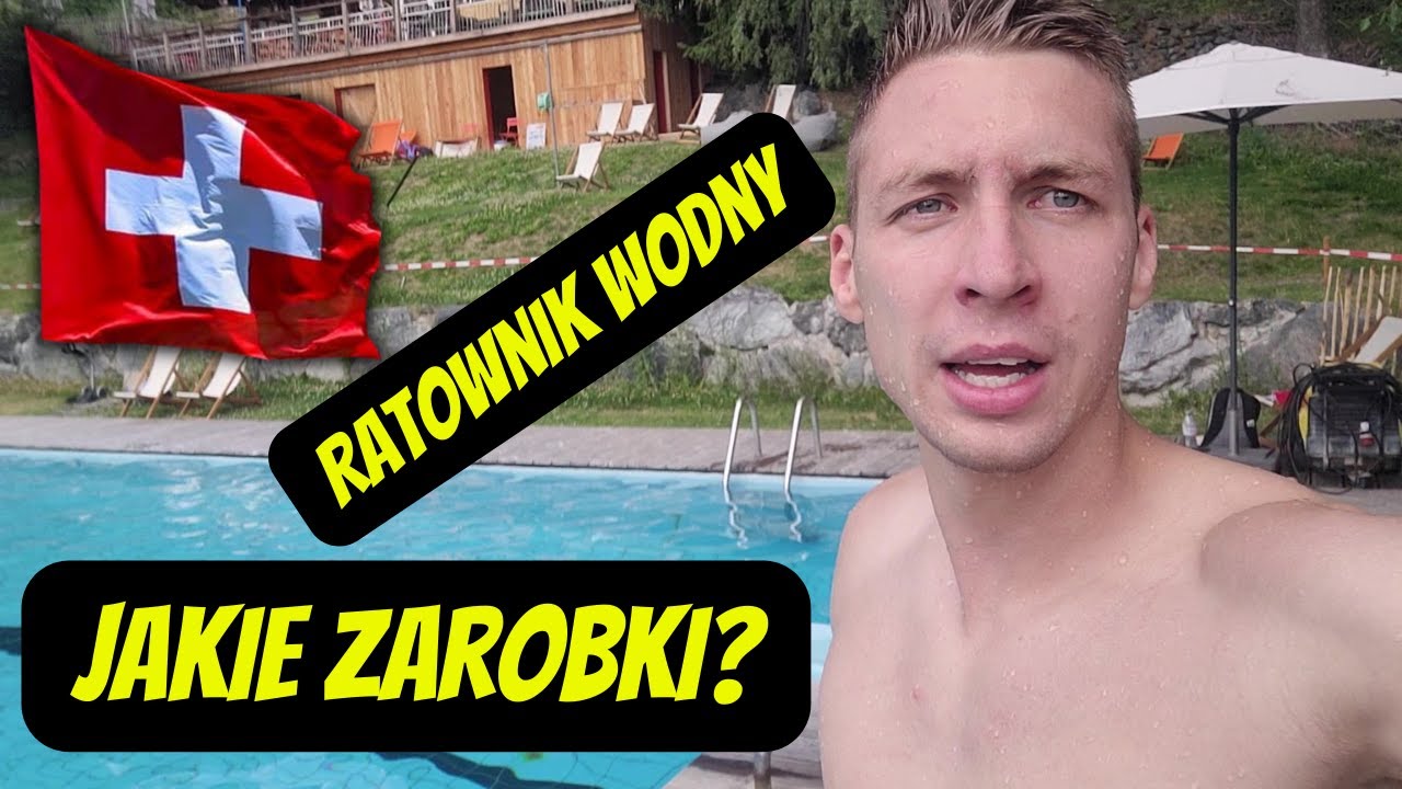 SZWAJCARIA - Praca Ratownika Wodnego