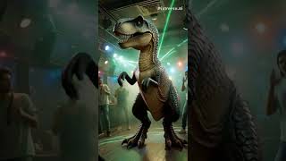 When The Dino Hits The Dance Floor Dino Style