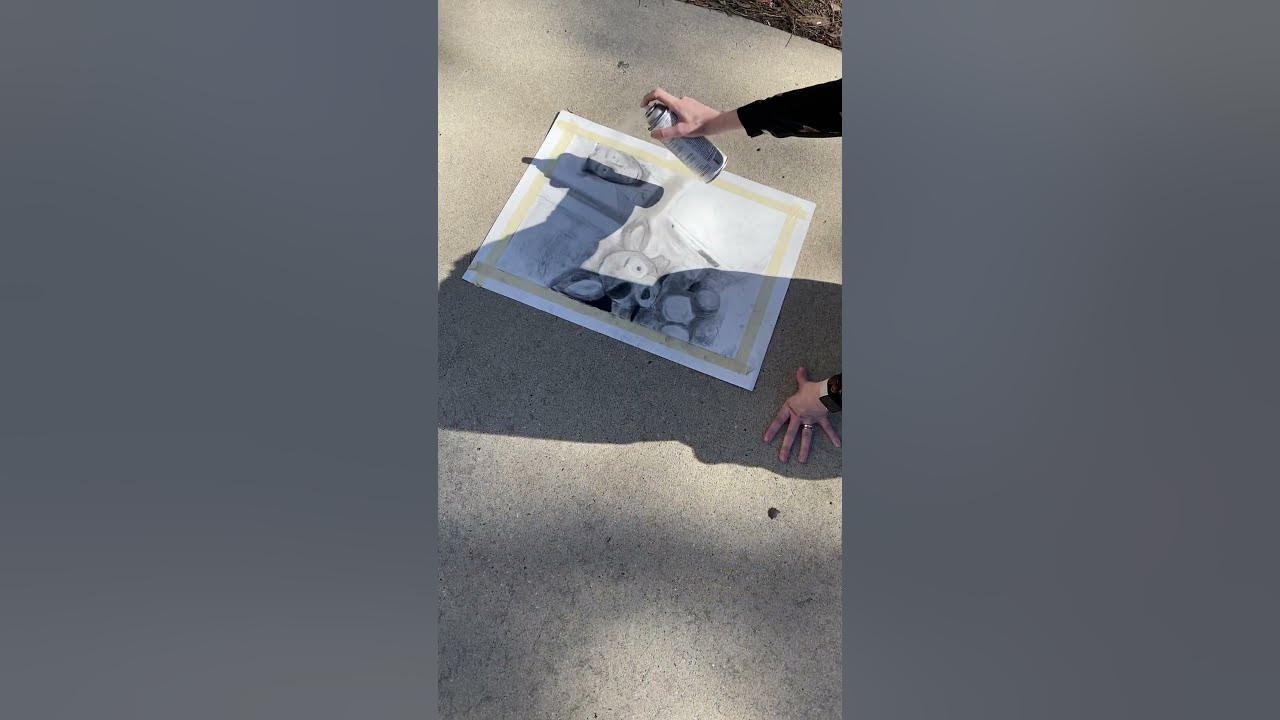 How and when to apply workable fixative YouTube