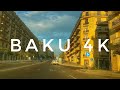 Bakı Küçələri  03.08.2020   Bakü Caddeleri | Азербайджан  Баку | DRIVING TOUR BAKU - Relaxing music