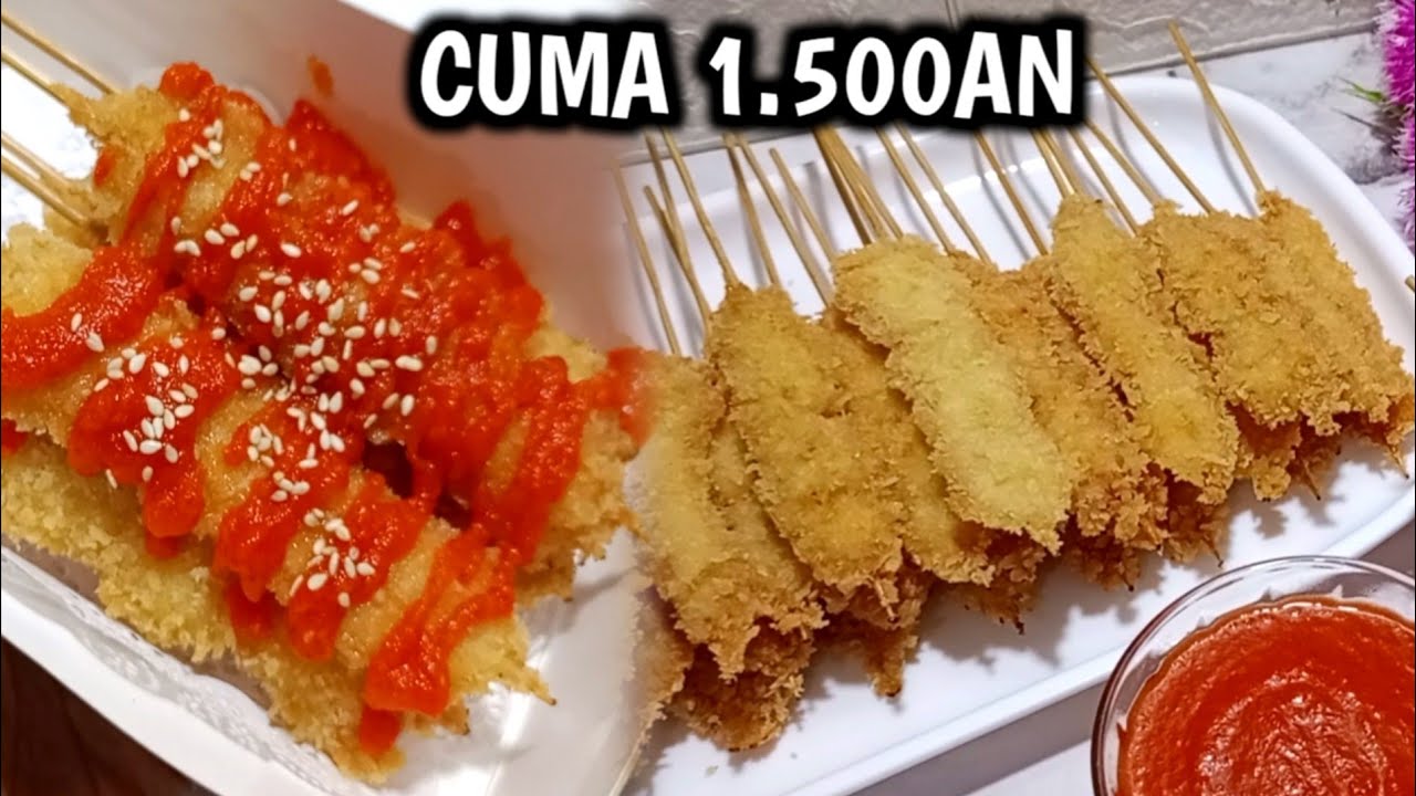 DOMPET MENEBAL GARA GARA JUALAN INI !! RESEP IDE JUALAN PALING BARU SATE GEPENG, SATE CRISPY ENAK!!