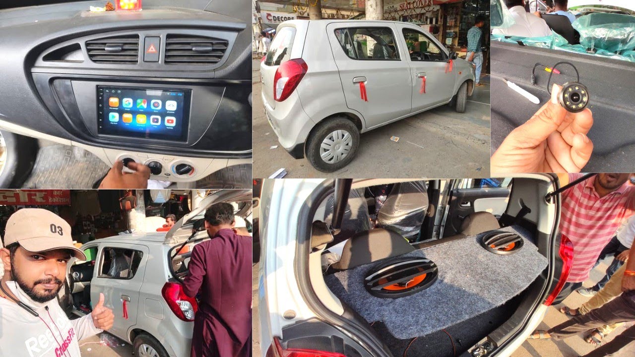 2021 Maruti Suzuki Alto Accessories 7 inch Android Speakers