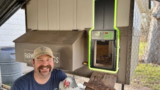 Upgrading Our Backyard Chicken Coop | AMAZING AUTOMATIC DOOR