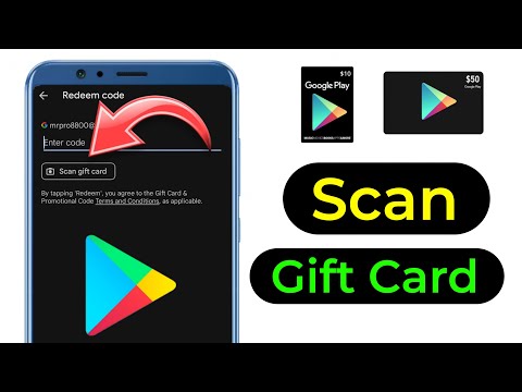 How To Scan Google Play Gift Card