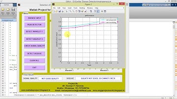 Cardiac Disease Detection from ECG Signal Matlab Project Source Code