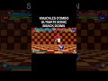 Knuckles Combo Ultimate Sonic Smack Down #umvc3 #marvelvscapcom3 #sonicthehedgehog