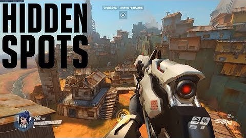 Junkertown Hidden Spots [Overwatch New Map]