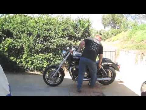 triumph america center stand