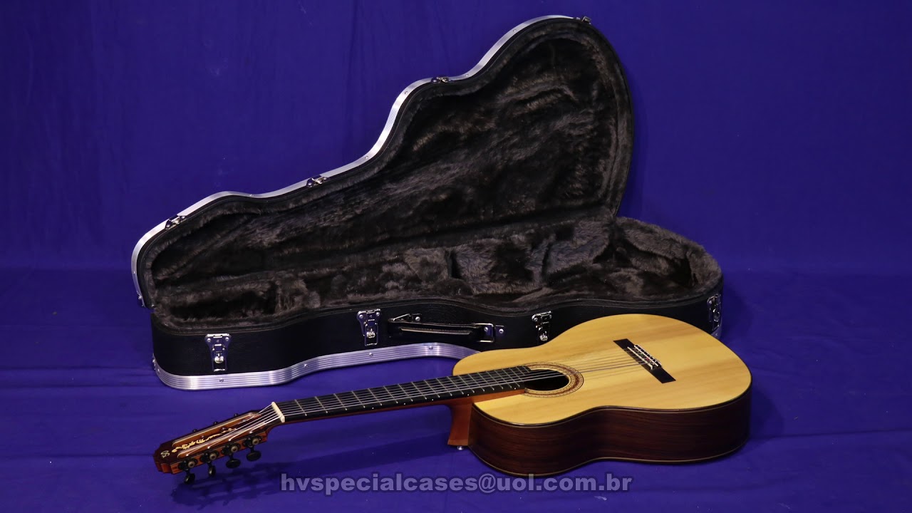 CASE PARA VIOLÃO MODELO SEMI ANATÔMICO