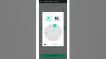 How to add a Late Coming fine automatically?