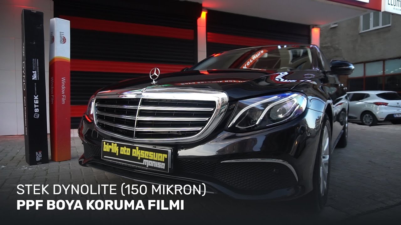 Stek DYNOlite (150 Mikron) PPF Boya Koruma Filmi // Mercedes-Benz E250 #birlikoto