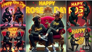 Instagram Trending Rose Day Video Kaise Banaye How to create Rose Day Ai Photo Video Editing screenshot 4