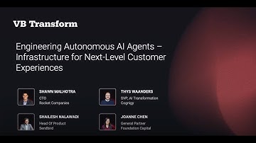Engineering Autonomous AI Agents - Infrastructure for Next-Level Customer Experiences
