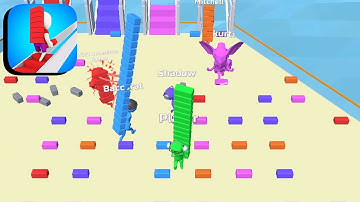 Bridge Race - All Levels Gameplay Android,ios (Levels 12-14)