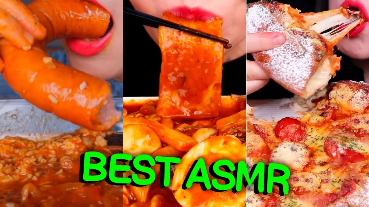 Compilation Asmr Eating - Mukbang Lychee, LINH, Jane, Sas Asmr, ASMR Phan, Hongyu ASMR | Part 95