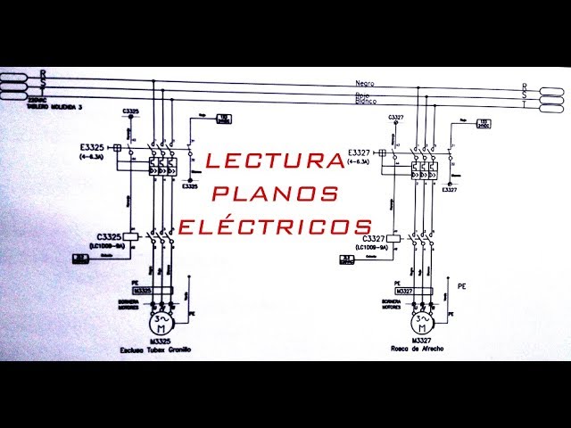 01 Lectura de planos eléctricos industriales - YouTube