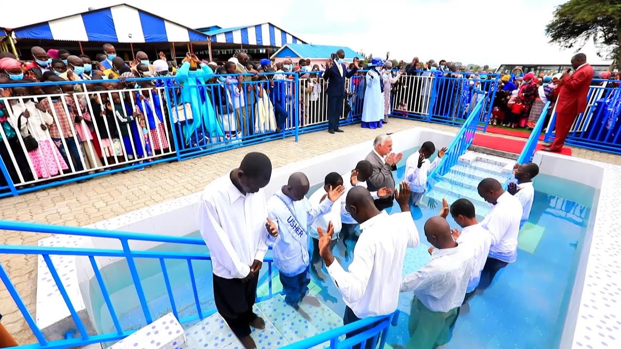 MASSIVE BAPTISM SUNDAY SERVICE