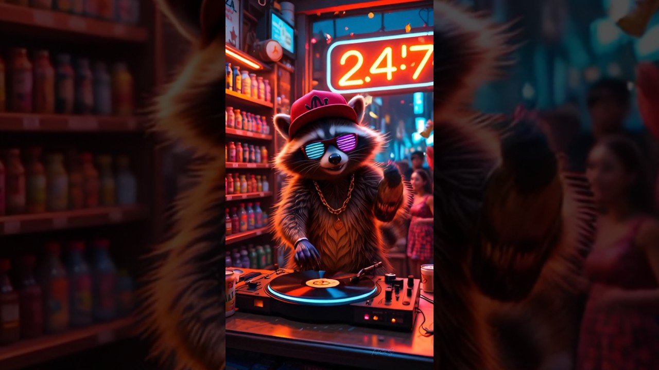 "DJ Animals 🎧🐾"