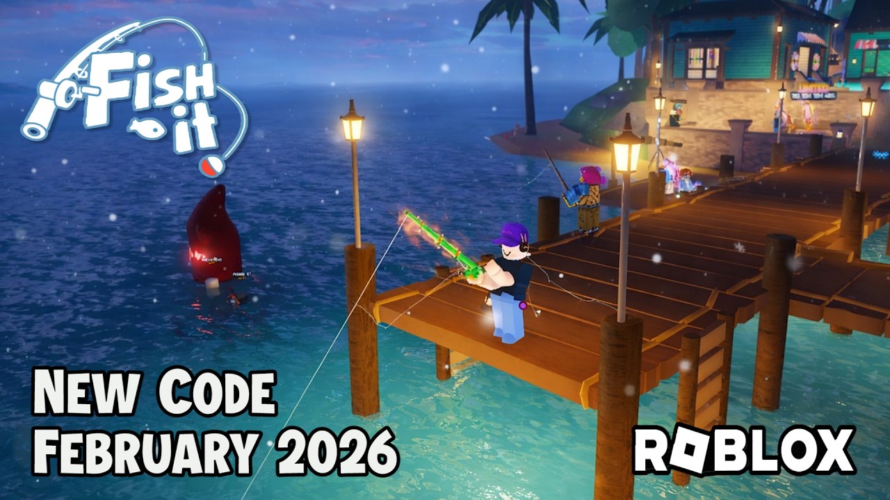 Roblox Fish It New Code February 2026 - YouTube