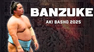 Banzuke - Septemer Grand Sumo Tournament - Aki Basho 2025