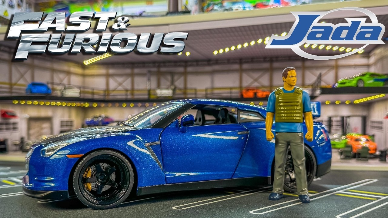 *NEW* Unboxing Jada Toys Paul Walkers Nissan GT-R R35 Fast and Furious ...
