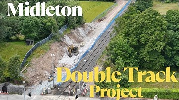 Midleton Railway Double track project - June 2025