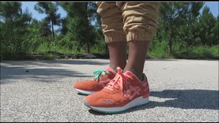 MY FIRST ASICS!!! GEL LYTE III 'FRESH SALMON' REVIEW AND ON FEET!!! -  YouTube