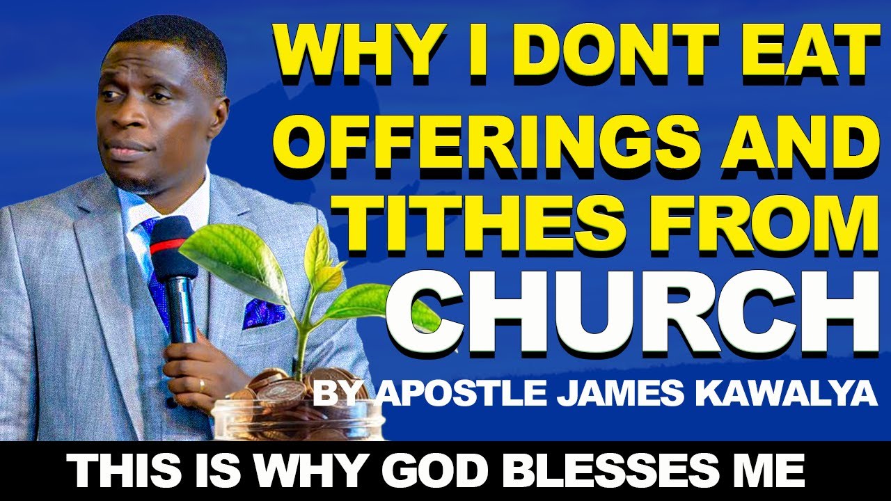 ПРИНОШЕНИЯ И ДЕСЯТИНА ДОЛЖНЫ БЫТЬ НАПРАВЛЕНЫ НА РАБОТУ ЦЕРКВИ, А НЕ БЫТЬ СЛУЖАЩИМИ. /AP JAMES KAW...