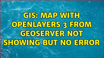 GIS: Map with OpenLayers 3 from GeoServer not showing but no error