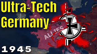 Ultra-Tech Germany in 1945 w/stats | HOI4 Timelapse/Simulation [CC]