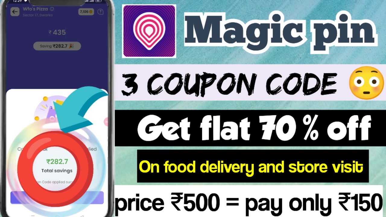 Magic pin coupon code magic pin get flat 65 off magic pin today