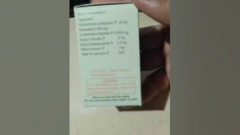 Lido Anaesth Special Lignocaine Adrenaline Injection 1:200000