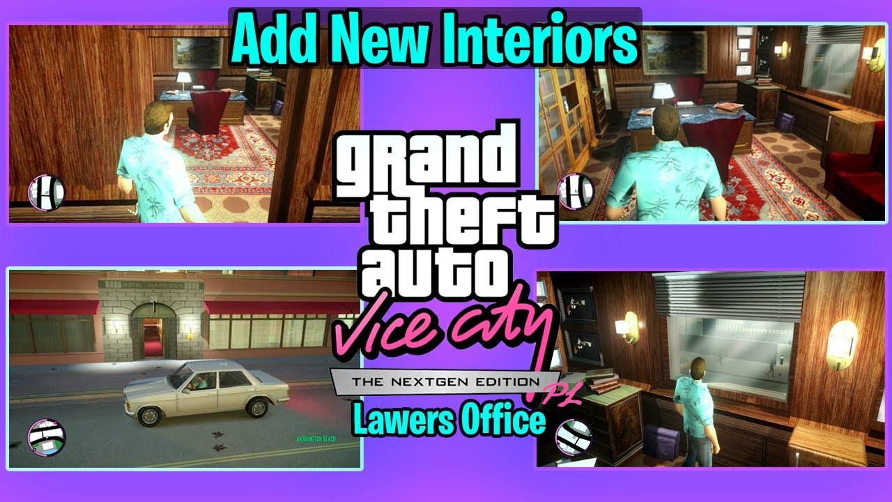 🎮 How To Install New Interiors Mod In GTA Vice City NEXTGEN Edition 😍 ...