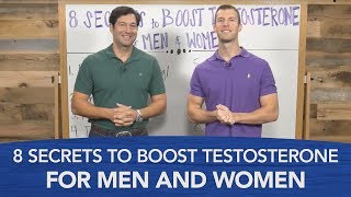 8 Secrets To Boost Testosterone for Men and Women