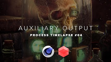 Cinema 4D + Redshift Process Timelapse : Auxiliary Output : Invidia Mors