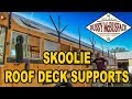 Skoolie 40-foot Roof Deck Supports