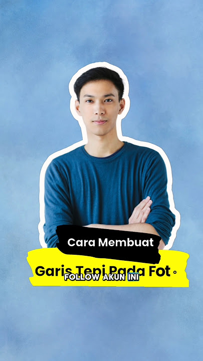 Cara membuat garis tepi pada foto #canva #canvatutorial #canvatips #desaingrafis