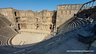 *Bosra, nel sud della Syria: UNESCO HERITAGE.