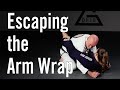 Escaping the arm wrap from the guard