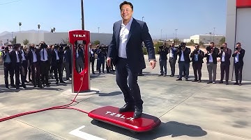 Elon Musk’s First Flying Tesla Hoverboard SHOCKED The World
