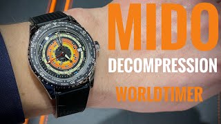 Mido Ocean Star DECOMPRESSION Worldtimer 40,5mm | M026.829.17.051.00 | Review | Olfert&amp;Co