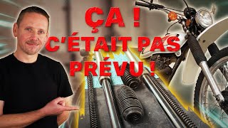 Je continue la RESTAURATION de la XT 500 et ÇA SE COMPLIQUE ! #3