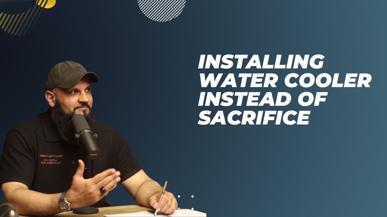 Installing Water Cooler Instead Of Sacrifice l Raja Zia ul Haq l YouTube